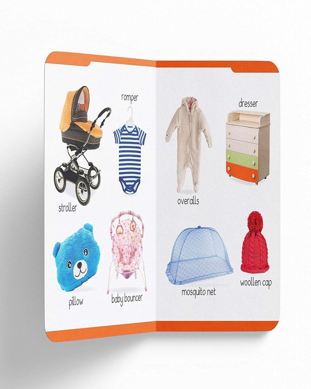 Early Learning Padded Book of Baby Objects by Wonder House Books [Board book]