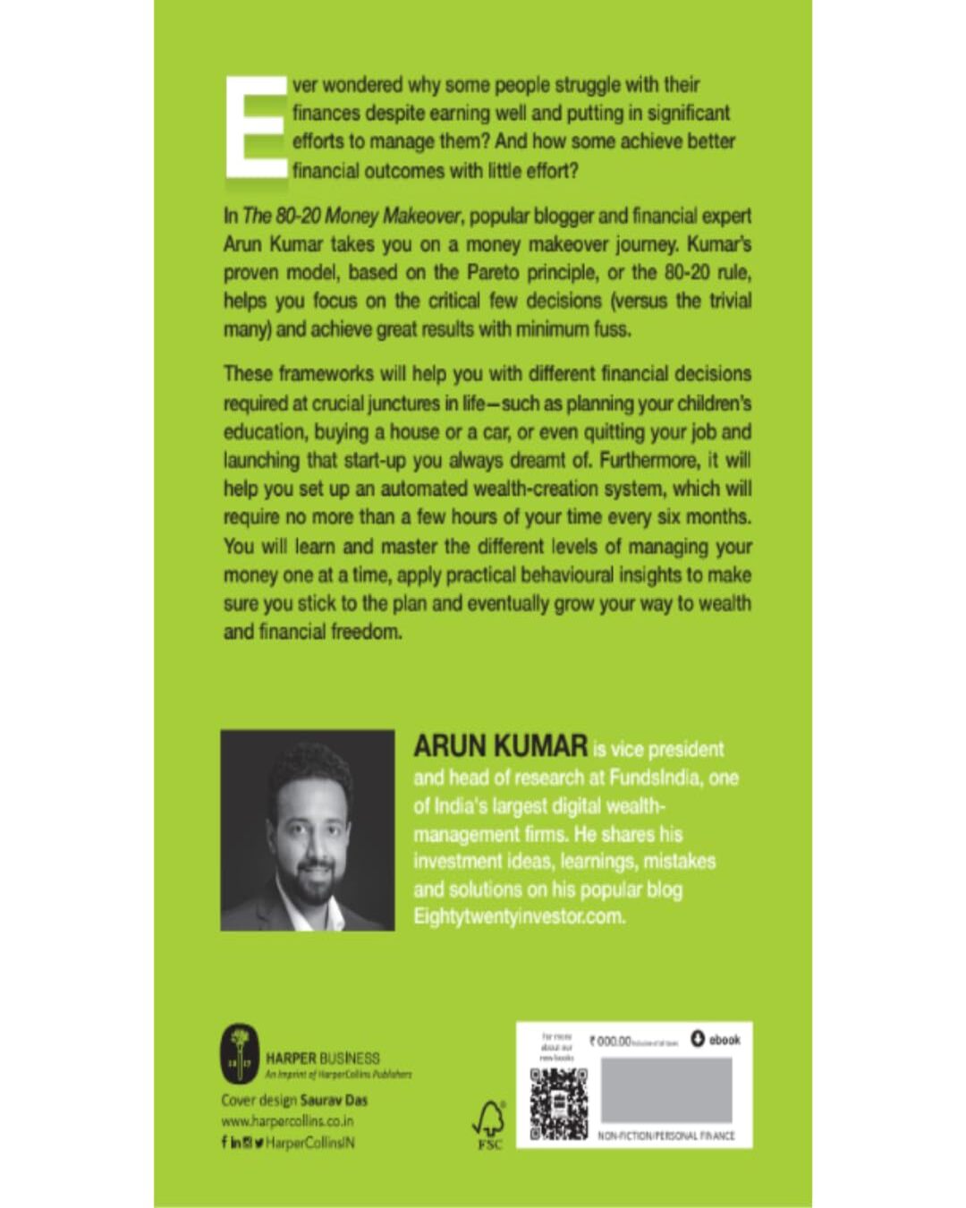 80-20 Money Makeover : A Simple Yet Powerful System to Transform Your Financial Future by Arun Kumar [Paperback] - versoz.com
