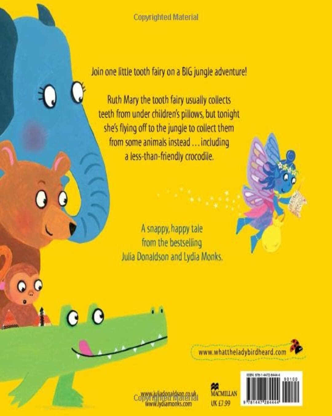The Tooth Fairy and The Crocodile by Julia Donaldson [Paperback] - versoz.com
