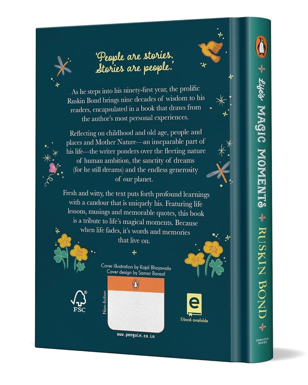 Lifes Magic Moments: A Writer’S Credo by Ruskin Bond [Hardcover] - versoz.com