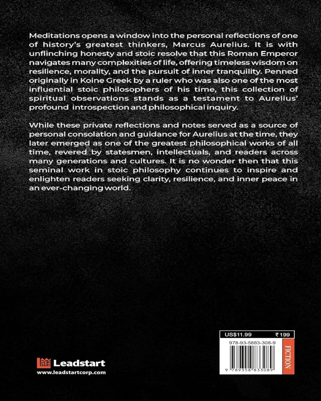 Meditations by Marcus Aurelius [Paperback]