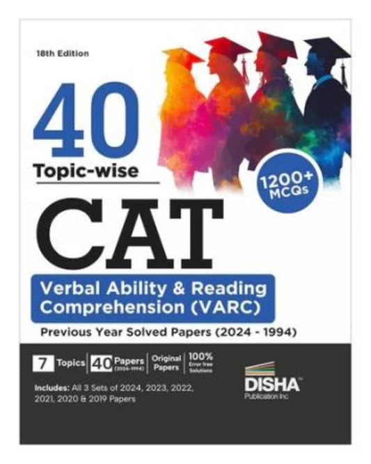 40 Topic-Wise CAT Verbal Ability & Reading Comprehension (VARC)