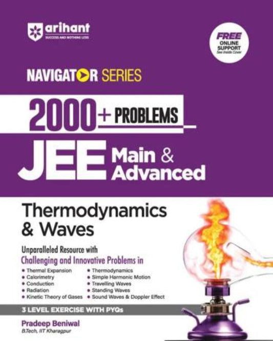 Navigator Series 2000+ Problems JEE Main & Advanced Thermodynamics & Waves