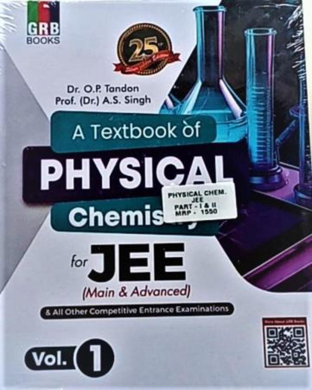 A Textbook Of Physical Chemistry For JEE (Main & Advanced) Vol. 1 & 2 - versoz.com