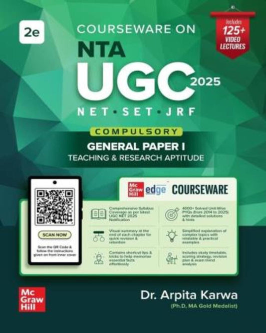 Courseware On NTA UGC 2025 (NET, SET, JRF) Compulsory General Paper 1 (Teaching & Research Aptitude)