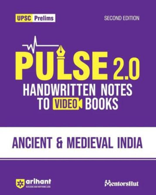 Pulse 2.0 Handwritten Notes To Video Books Ancient & Medieval India