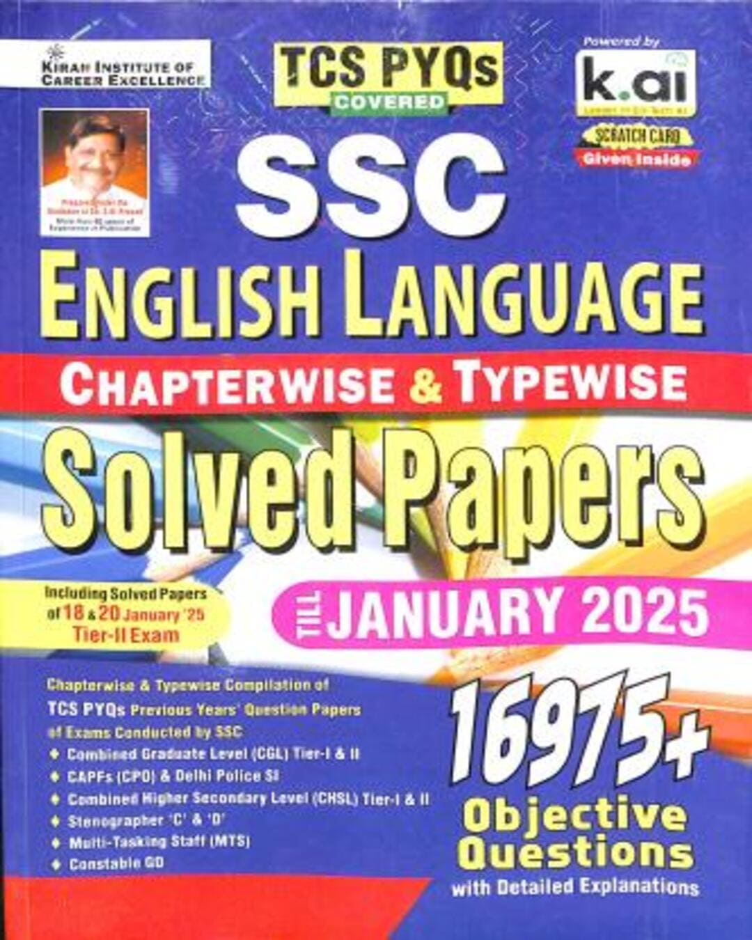 SSC English Language Chapterwise & Typewise Solved Papers Till January 2025 16975 + Obj Question - versoz.com