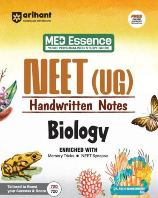 MED Essence Your Personalised Study Guide NEET (UG) Handwritten Notes Biology