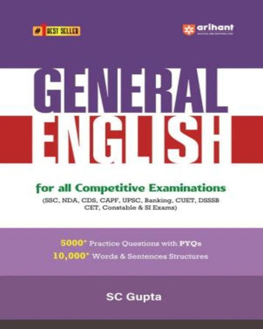 General English for All Competitive Examinations