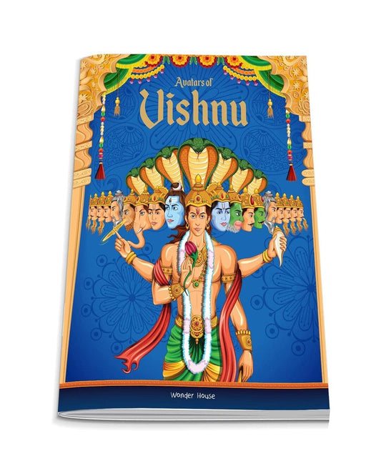Avatars of Vishnu For Children: Tales from Indian Mythology by Wonder House Books [Paperback]