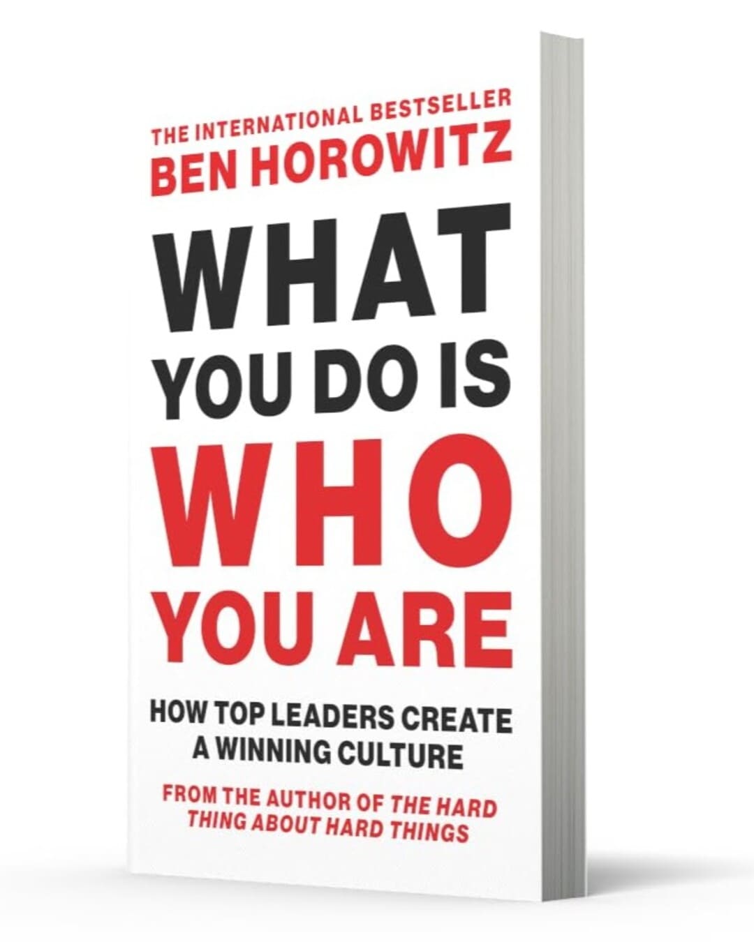 What You Do Is Who You Are by Ben Horowitz [Paperback] - versoz.com