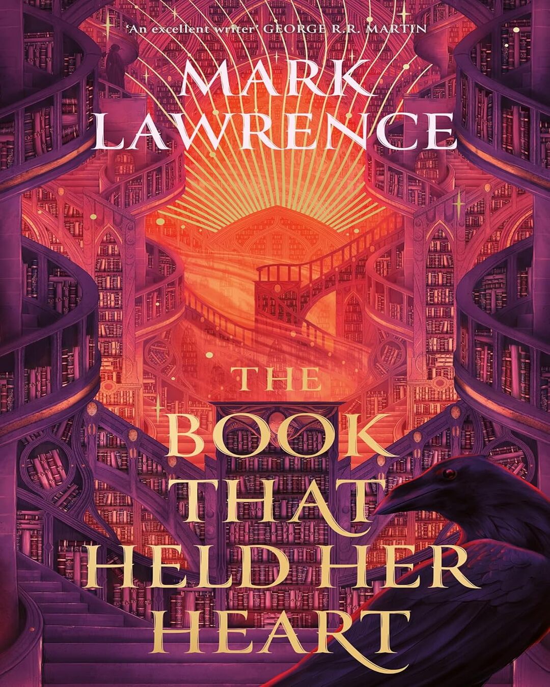 The Library Trilogy (3) — The Book That Held Her Heart by Mark Lawrence [Paperback] - versoz.com