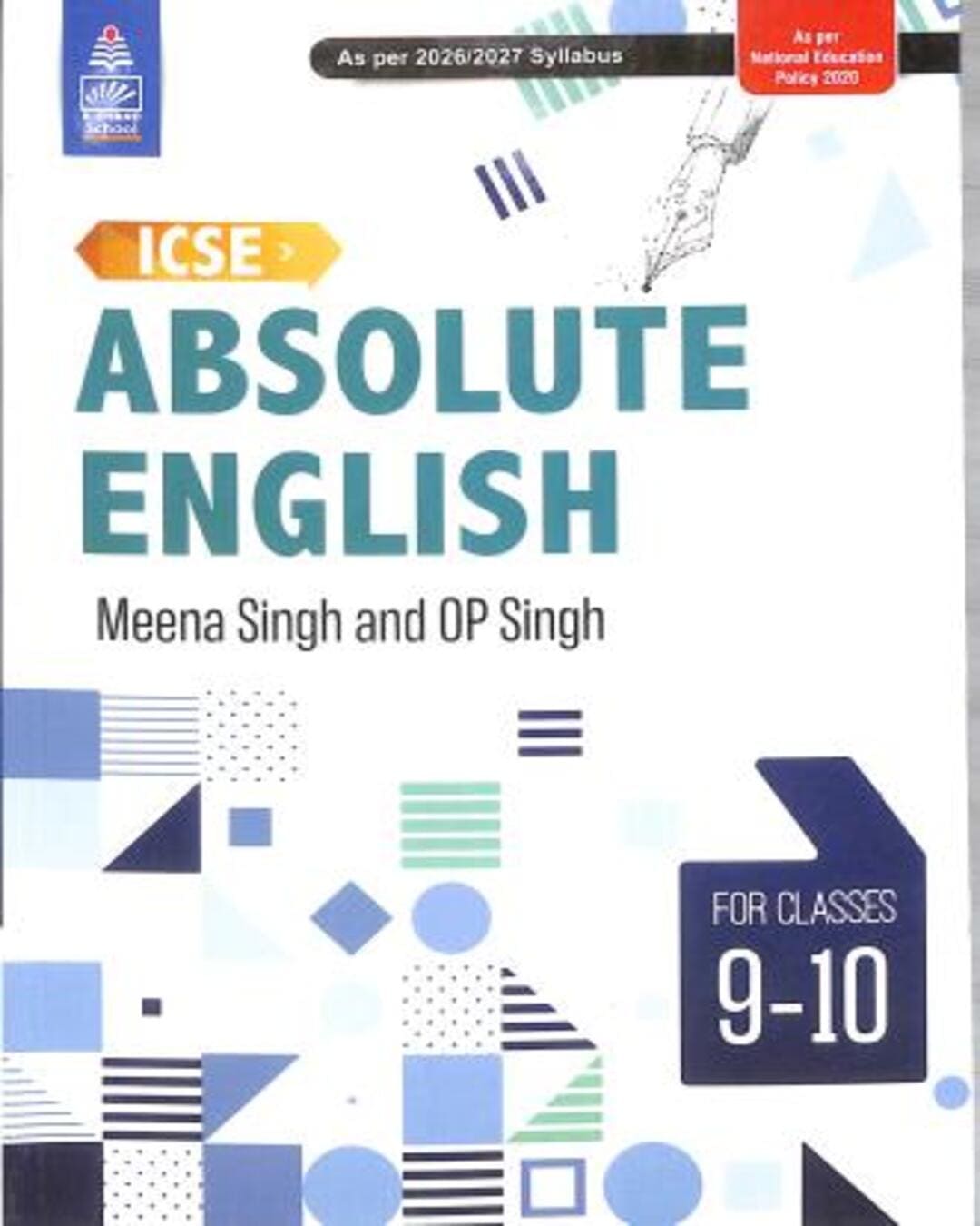 ICSE Absolute English Class 9 - 10 (2026 / 2027 Syllabus) NEP 2020 - versoz.com
