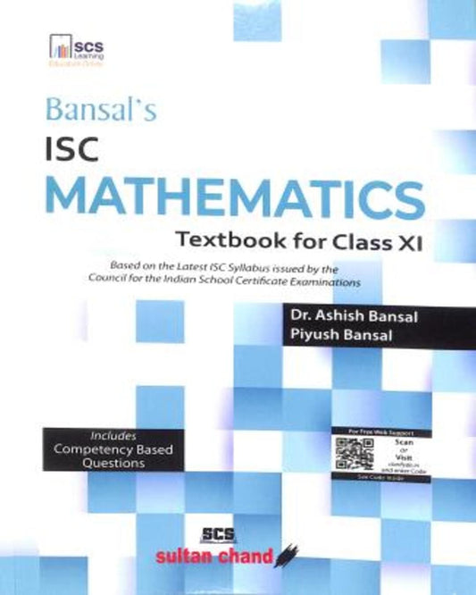 Bansal's ISC Mathematics : A Textbook For Class 11 (For 2027 Examination) 2025 Edition