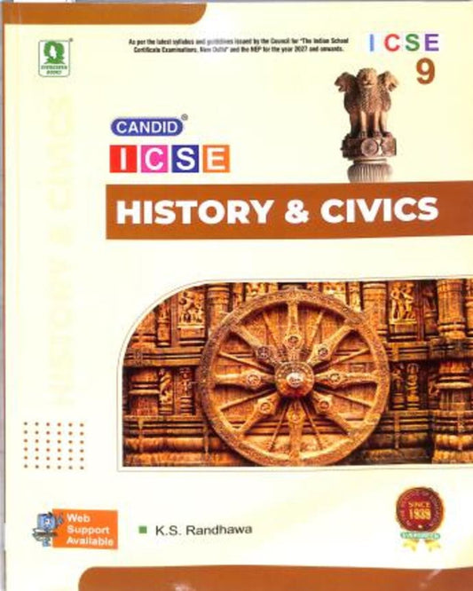 Candid ICSE History & Civics 9 (2027)