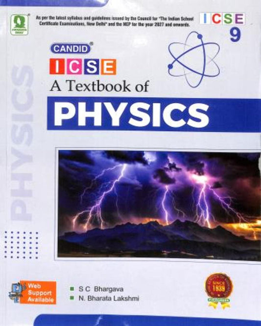 Candid ICSE A Textbook Of Physics 9 (2027) NEP 2020