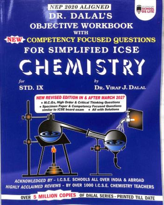 Objective Workbook For Simplified ICSE Chemistry Class 9 (2027) NEP 2020