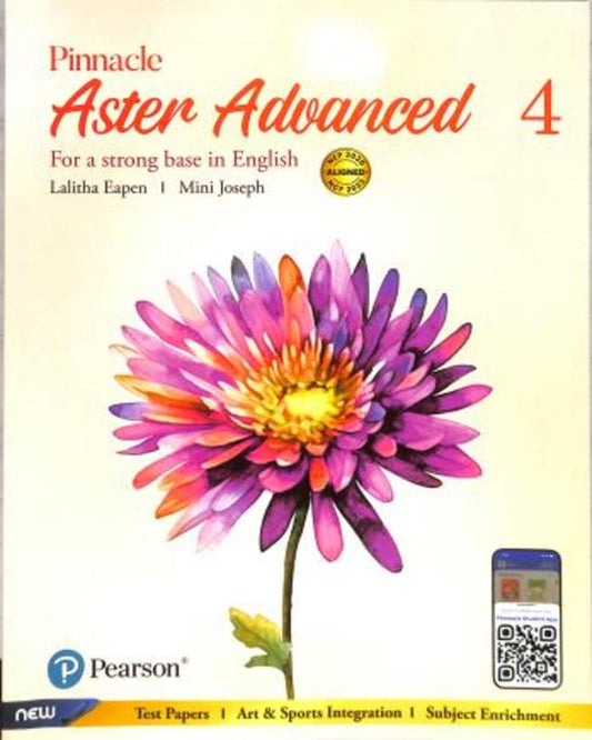 Pinnacle Aster Advanced 4 (For A Strong Base In English) NEP 2020 / NCF 2023 - versoz.com