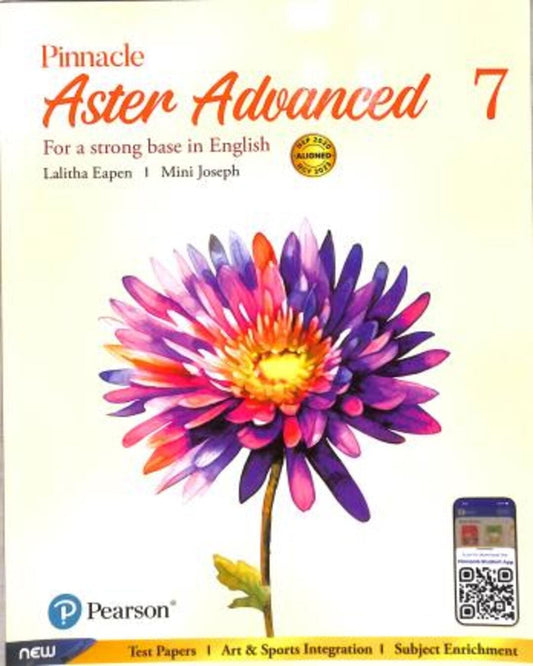 Pinnacle Aster Advanced 7 (For A Strong Base In English) NEP 2020 / NCF 2023 - versoz.com