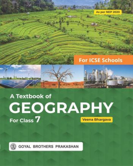 A Textbook Of Geography Class 7 ICSE (NEP 2020)