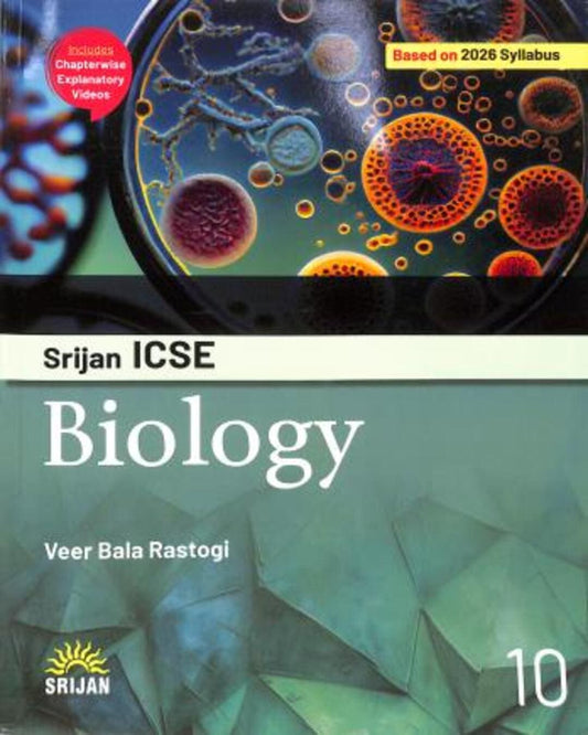 Srijan ICSE Biology 10 (Based On 2026 Syllabus) - versoz.com