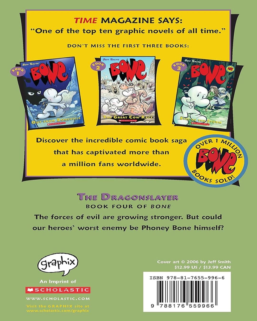 BONE GRAPHIC NOVEL #4: DRAGONSLAYER (GRAPHIX) [Paperback] - versoz.com