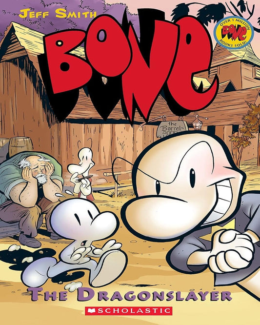 BONE GRAPHIC NOVEL #4: DRAGONSLAYER (GRAPHIX) [Paperback] - versoz.com