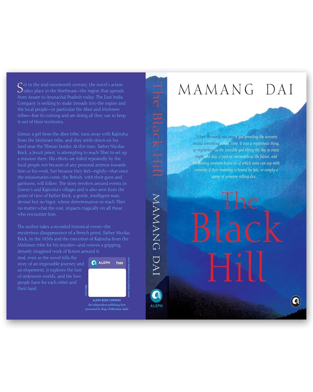 THE BLACK HILL by Mamang Dai [Paperback] - versoz.com