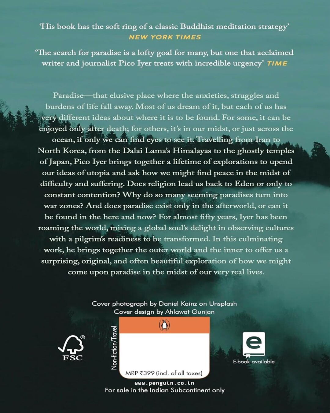 Half-Known Life: In Search Of Paradise by Pico Iyer [Paperback] - versoz.com